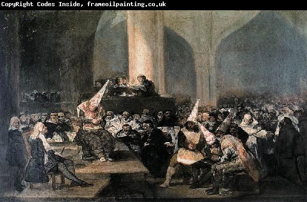 Francisco de Goya The Inquisition Tribunal